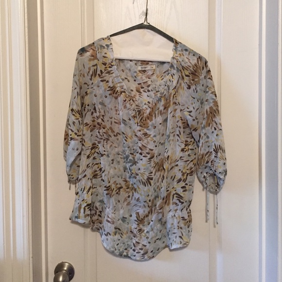 Relaxed fit patterned blouse - Picture 3 of 3