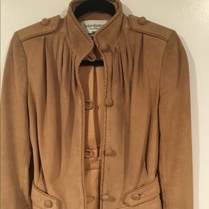 Vintage YSL Rive Gauche Suede Jacket.