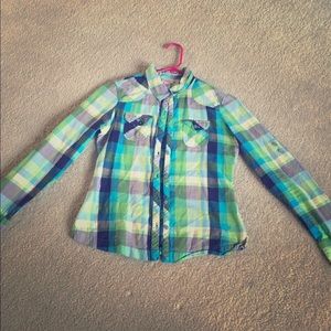 KIDS Plaid Justice shirt!