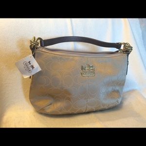 Coach Mia Signature Top Handle Pouch