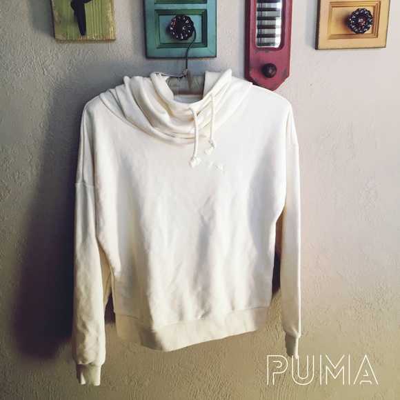 NWOT PUMA brand cowl neck sweatshirt