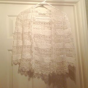 Valentino lace shrug