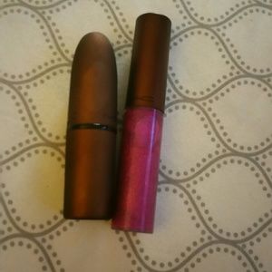 Mac lipstick n lip gloss