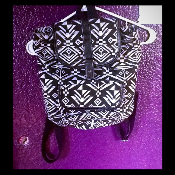 Various print small backpack