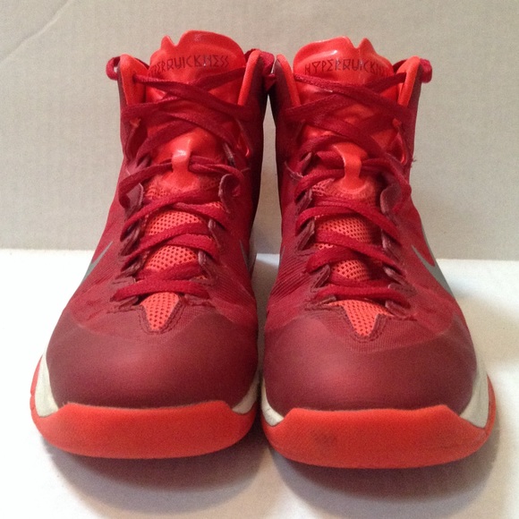 Boys size 6.5 Nike Hyperquickness basketball shoes - Picture 3 of 4