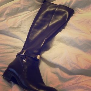 Michael Kors brown riding boots