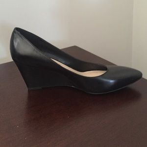 Black Franco Sarto wedge pumps - 7.5