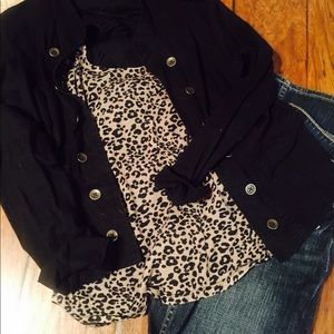 Maurices leopard print tank