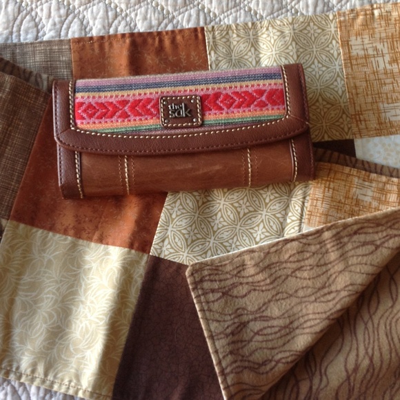 Brand New Distressed Wallet!