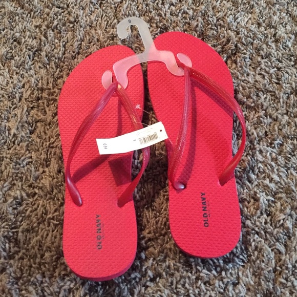 New red flip flops