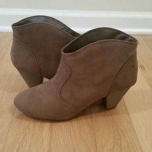 Taupe Booties