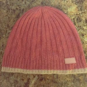 Two Tone Pink COACH Skully Cap