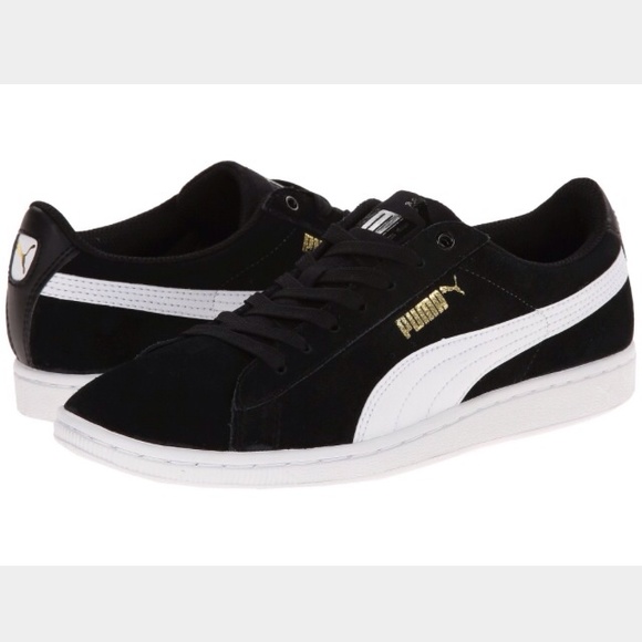 Puma black vikky sneakers