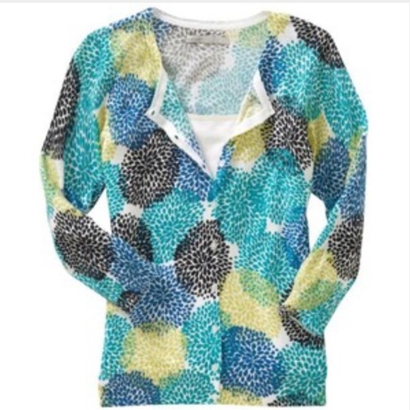 Old Navy Sweaters - Old Navy Floral Cardigan