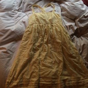 Yellow sun dress