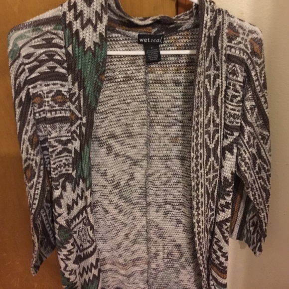 Wet seal cardigan