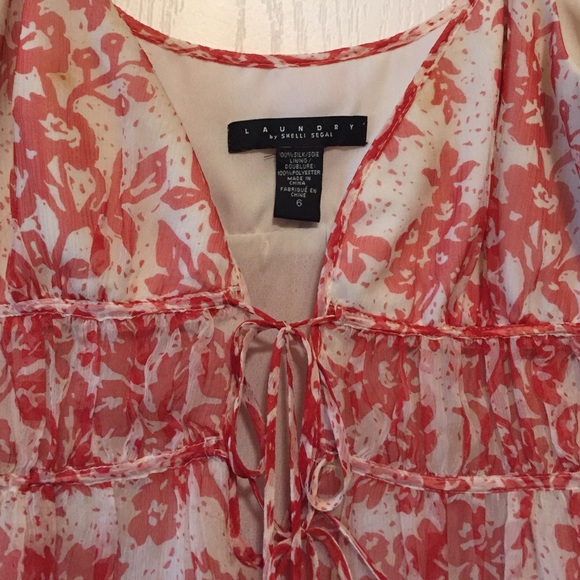 Red floral tank - Picture 2 of 3