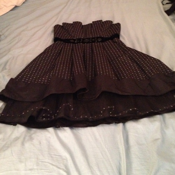 bCBG party black dress