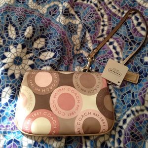 Coach wristlet