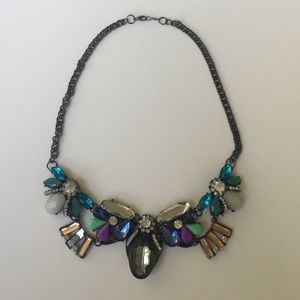Multicolor statement necklace