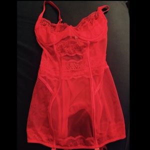 VS lace teddy