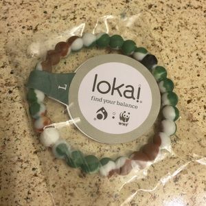 NWT Lokai large wildlife bracelet