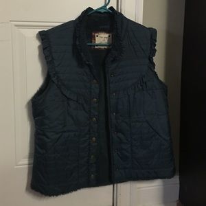 Free people navy vest