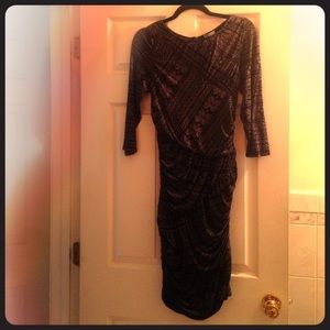 Fitted Midi cocktail dress