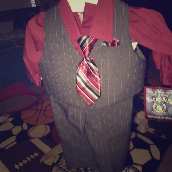 Two Baby dress suits