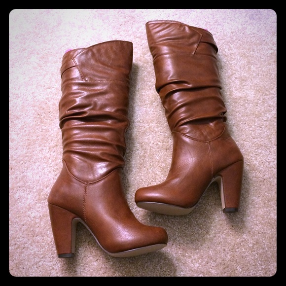 Madden Girl Shoes - Madden Girl Ruched Tall Boots