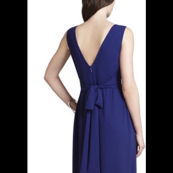 BCBGMAXAZRIA Orient Royal Blue Norah Dress - Picture 2 of 4