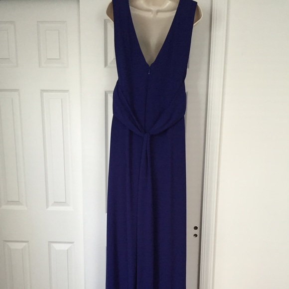 BCBGMAXAZRIA Orient Royal Blue Norah Dress - Picture 4 of 4
