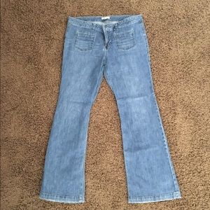 CAbi wide leg jeans size 16
