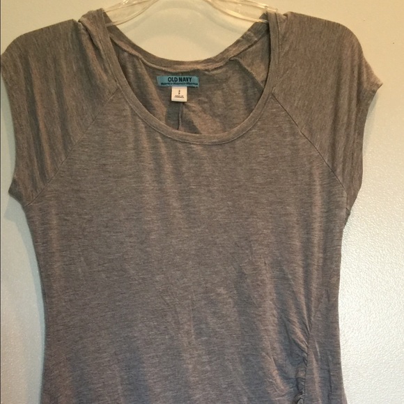 Gray Maternity Dress