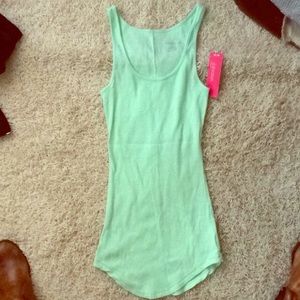 Mint green tank