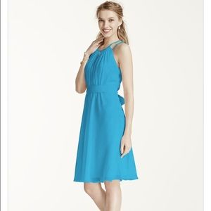 Turquoise Malibu Bridesmaid dress