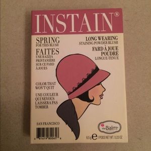NWOT The Balm Instain Blush Houndstooth