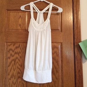 White tank top