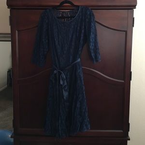 Jessica's Howard Navy lace dress 14W
