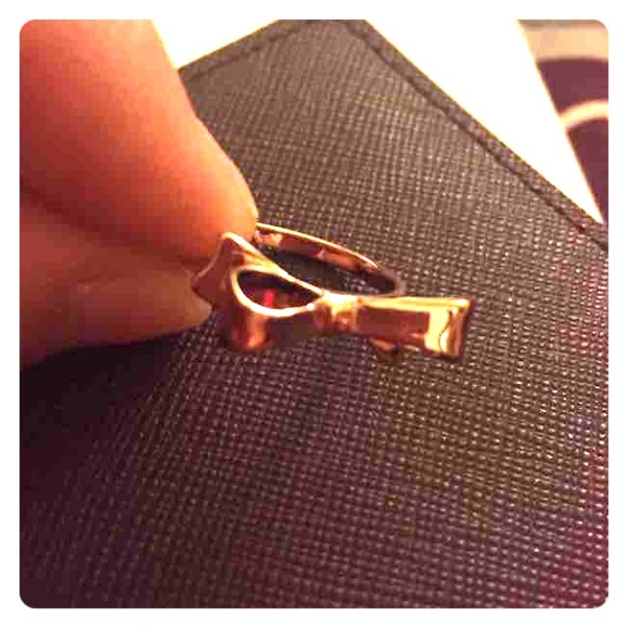 NWT Rose Gold Kate Spade Love Notes Ring