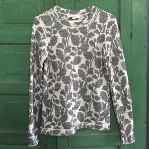 AT Loft Floral Sweatshirt/Sweater
