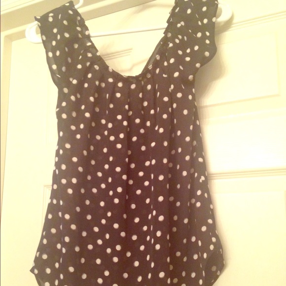 Cute polka dot blouse