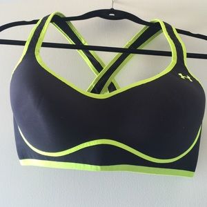 Under armour racer back sports bra