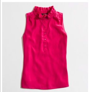 Jcrew Teagan Ruffle Popover