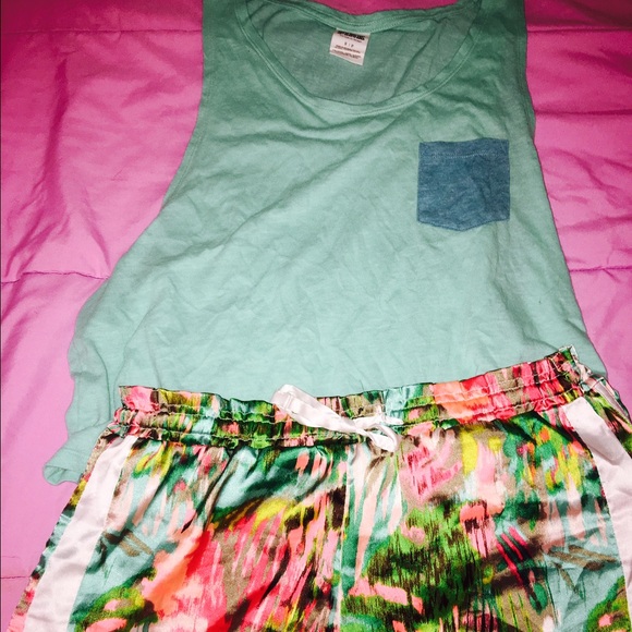 Small top and bottoms pajamas