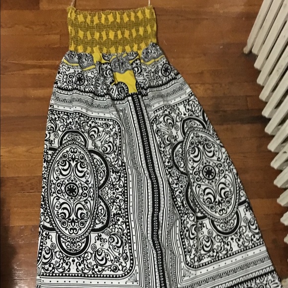 Forever 21 plus size strapless maxi dress