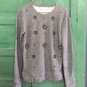 AT Loft Jeweled Sweatshirt
