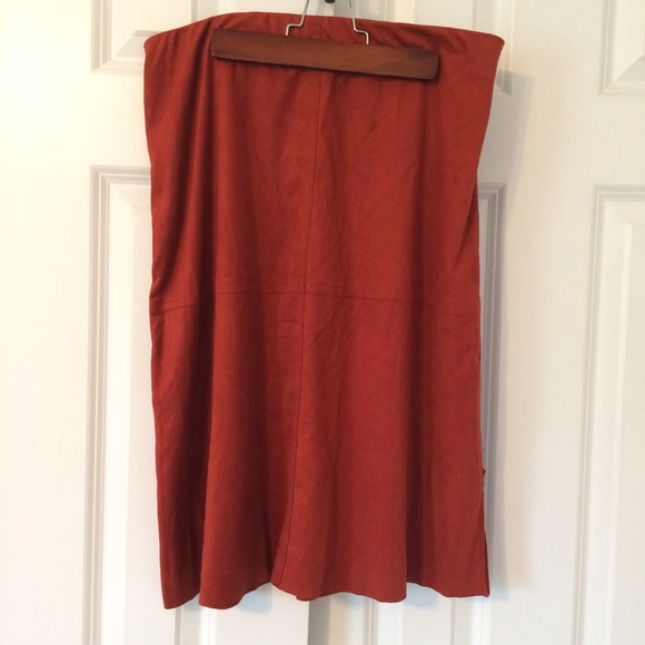 Knee length pencil skirt