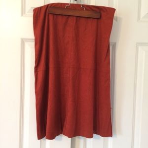 Knee length pencil skirt