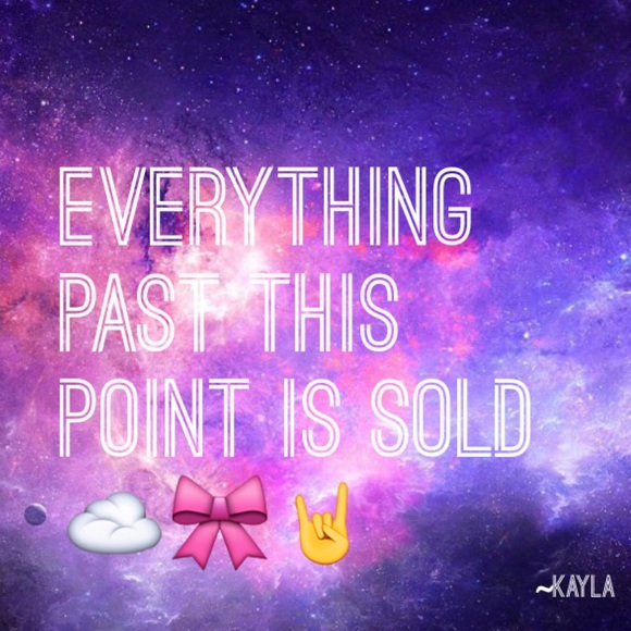 BEYOND THIS POINT SOLD